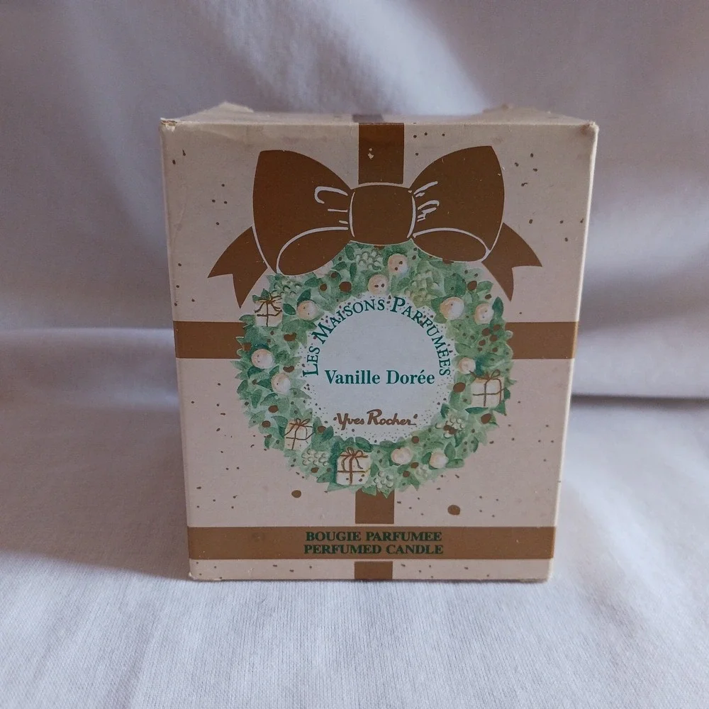 Yves Rocher Vanille‎ Doree Candle Jar 3
